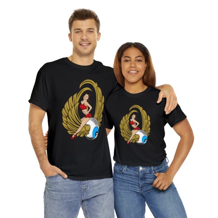 Pinup Eyeball Logo Unisex Heavy Cotton Tee - Image 10