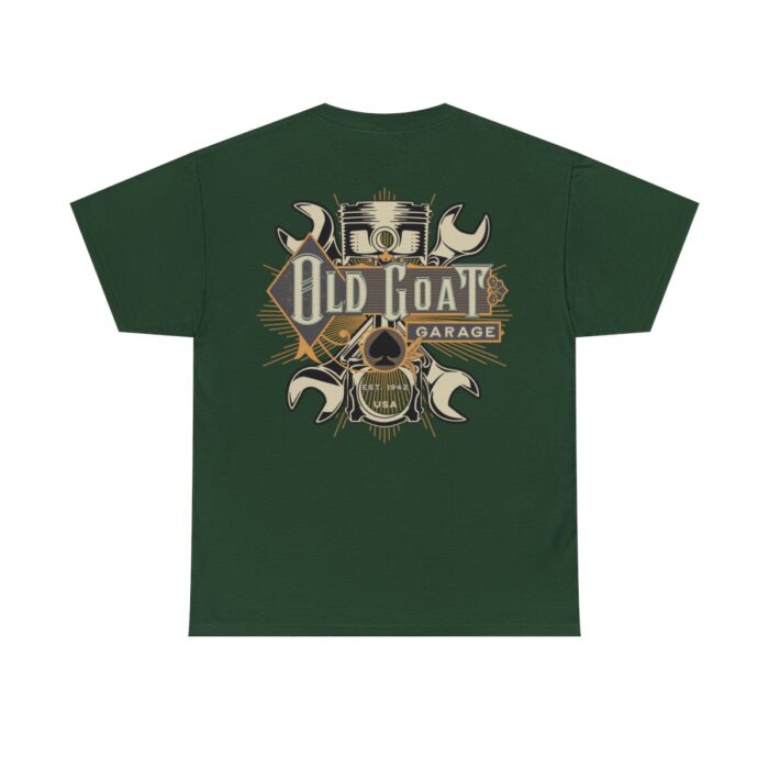 Old Goat Garage Unisex Heavy Cotton Tee - Image 38