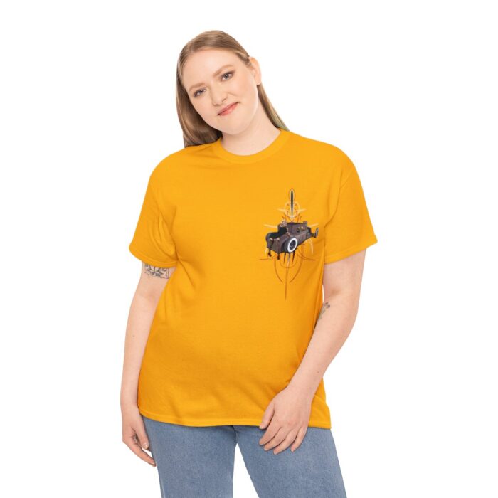 rat rod pinstriping Unisex Heavy Cotton Tee - Image 52