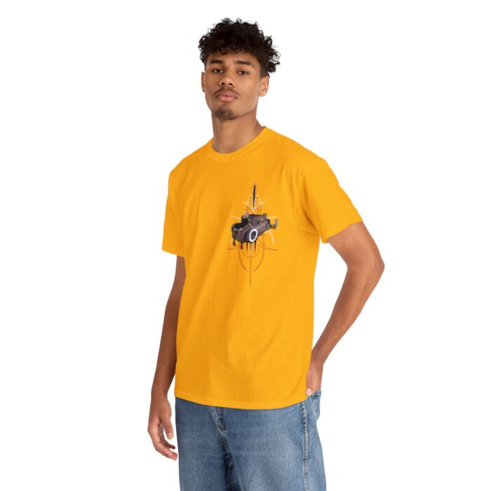 rat rod pinstriping Unisex Heavy Cotton Tee - Image 54