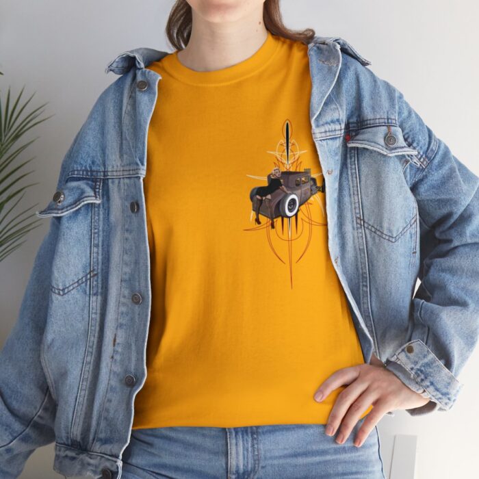 rat rod pinstriping Unisex Heavy Cotton Tee - Image 57
