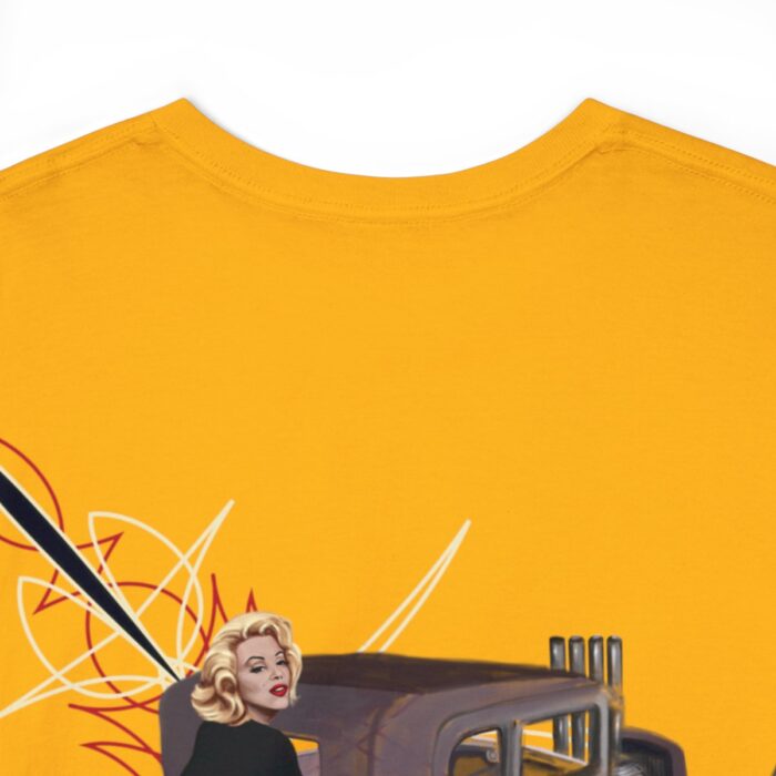 rat rod pinstriping Unisex Heavy Cotton Tee - Image 60