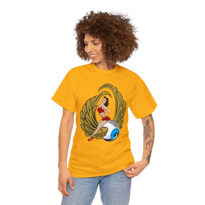 Pinup Eyeball Logo Unisex Heavy Cotton Tee - Image 63