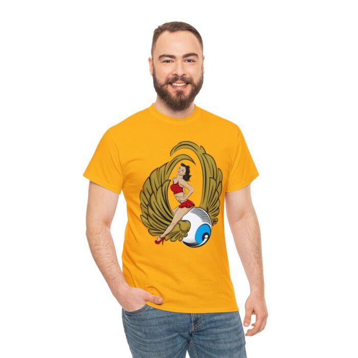 Pinup Eyeball Logo Unisex Heavy Cotton Tee - Image 65