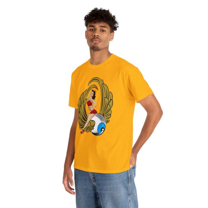 Pinup Eyeball Logo Unisex Heavy Cotton Tee - Image 66