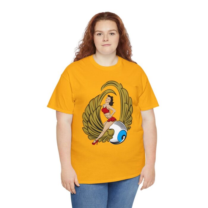 Pinup Eyeball Logo Unisex Heavy Cotton Tee - Image 67