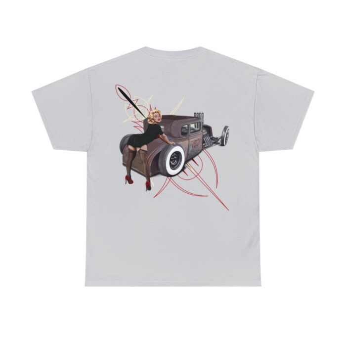 rat rod pinstriping Unisex Heavy Cotton Tee - Image 26