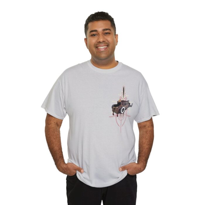 rat rod pinstriping Unisex Heavy Cotton Tee - Image 32