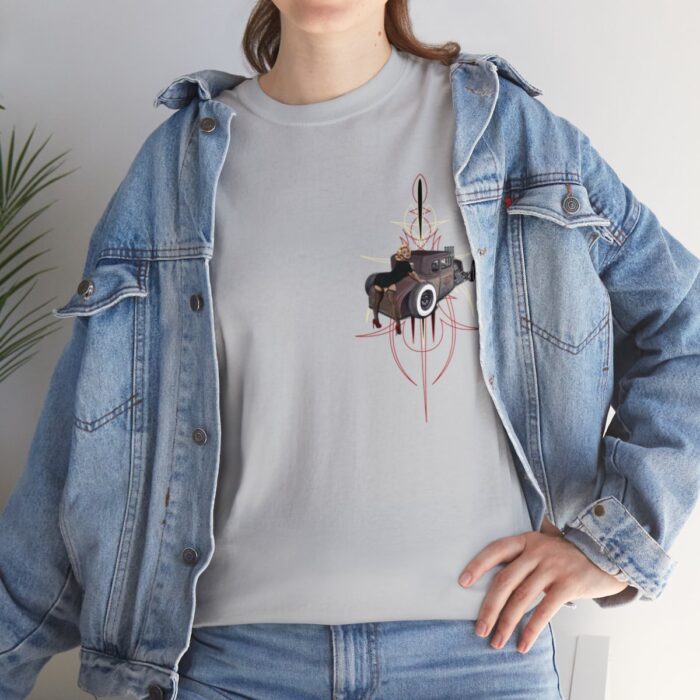 rat rod pinstriping Unisex Heavy Cotton Tee - Image 33
