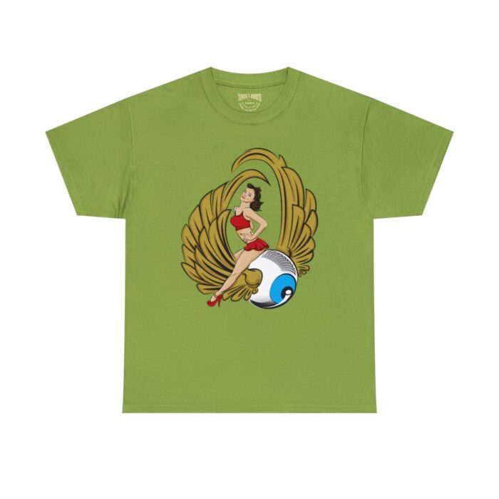 Pinup Eyeball Logo Unisex Heavy Cotton Tee - Image 85