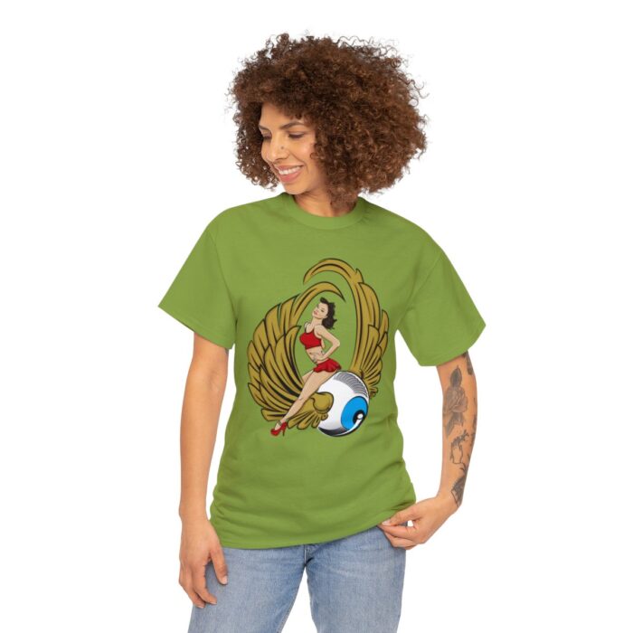 Pinup Eyeball Logo Unisex Heavy Cotton Tee - Image 87