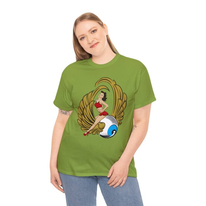 Pinup Eyeball Logo Unisex Heavy Cotton Tee - Image 88