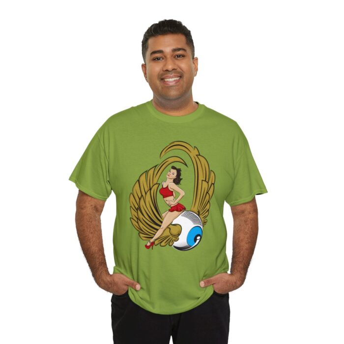 Pinup Eyeball Logo Unisex Heavy Cotton Tee - Image 92