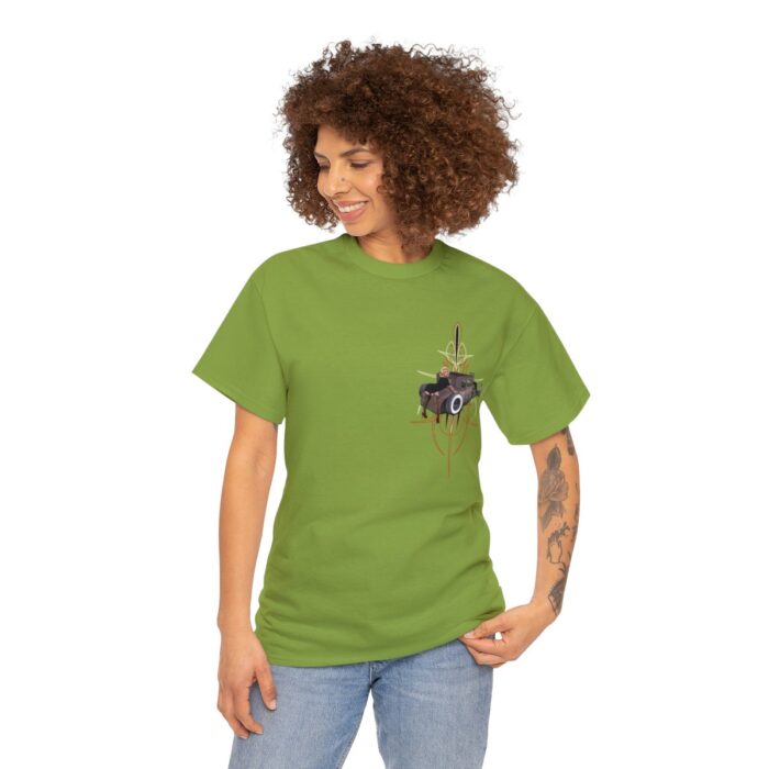 rat rod pinstriping Unisex Heavy Cotton Tee - Image 99