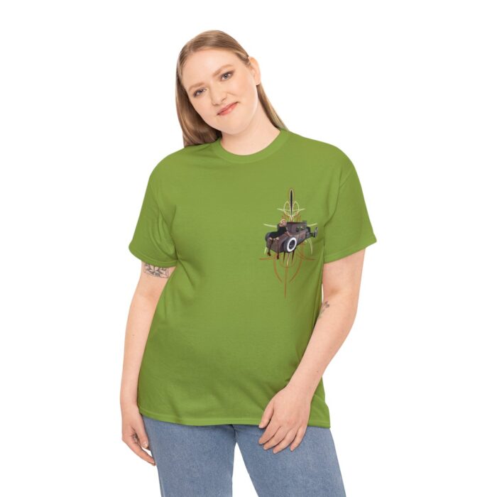 rat rod pinstriping Unisex Heavy Cotton Tee - Image 100