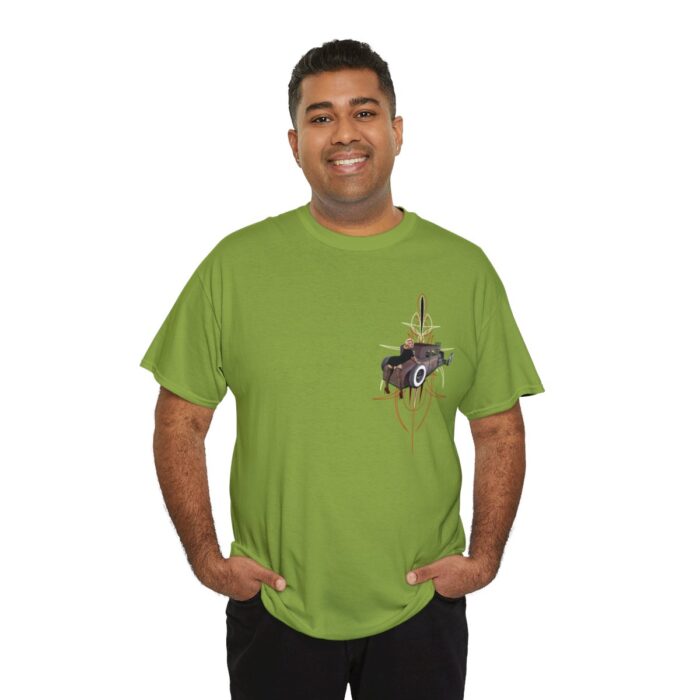 rat rod pinstriping Unisex Heavy Cotton Tee - Image 104