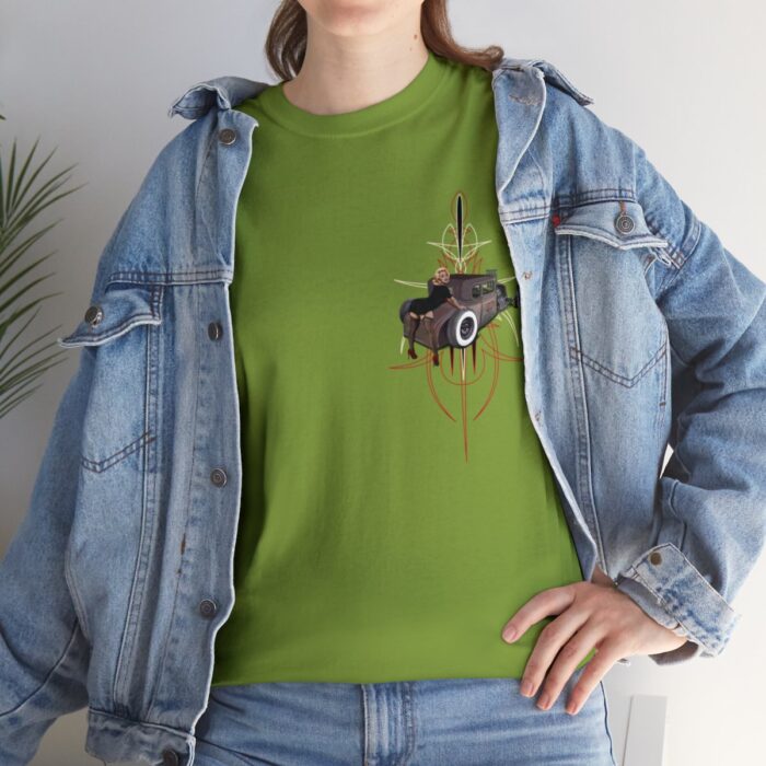 rat rod pinstriping Unisex Heavy Cotton Tee - Image 105