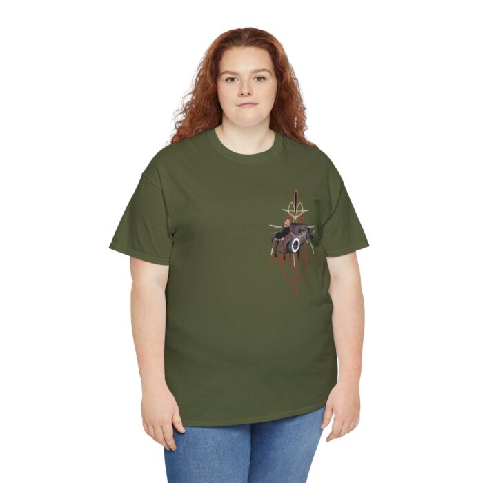 rat rod pinstriping Unisex Heavy Cotton Tee - Image 91