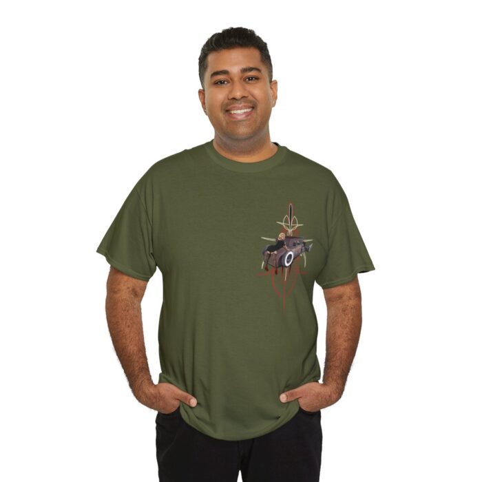 rat rod pinstriping Unisex Heavy Cotton Tee - Image 92