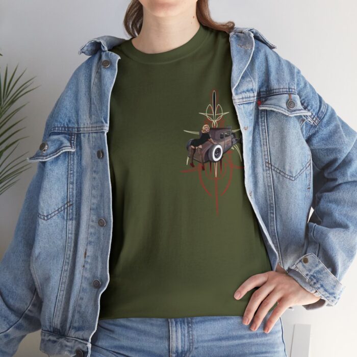 rat rod pinstriping Unisex Heavy Cotton Tee - Image 93