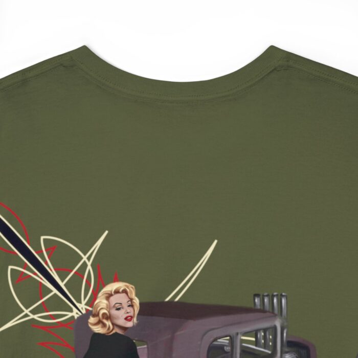 rat rod pinstriping Unisex Heavy Cotton Tee - Image 96