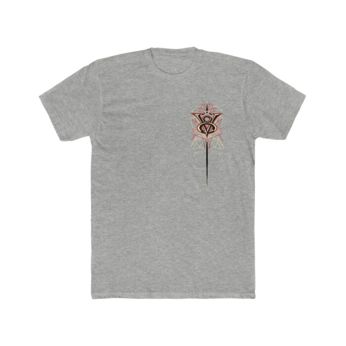 V8 with pinstriping ,  Cotton Crew Tee - Image 9