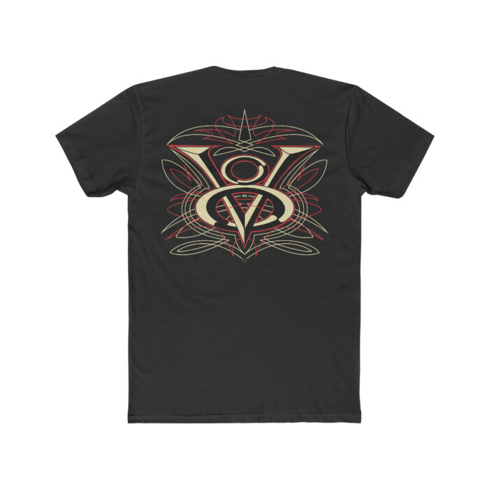 V8 with pinstriping ,  Cotton Crew Tee - Image 8