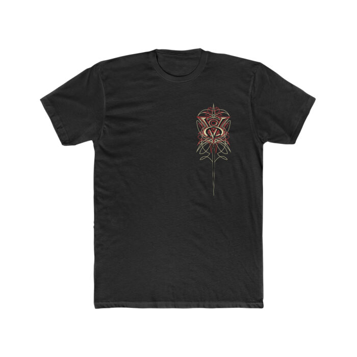V8 with pinstriping ,  Cotton Crew Tee - Image 7