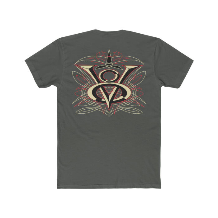 V8 with pinstriping ,  Cotton Crew Tee - Image 12