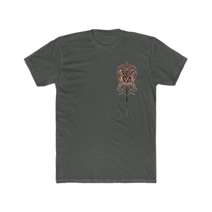 V8 with pinstriping ,  Cotton Crew Tee - Image 11
