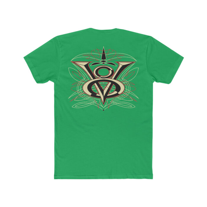 V8 with pinstriping ,  Cotton Crew Tee - Image 14