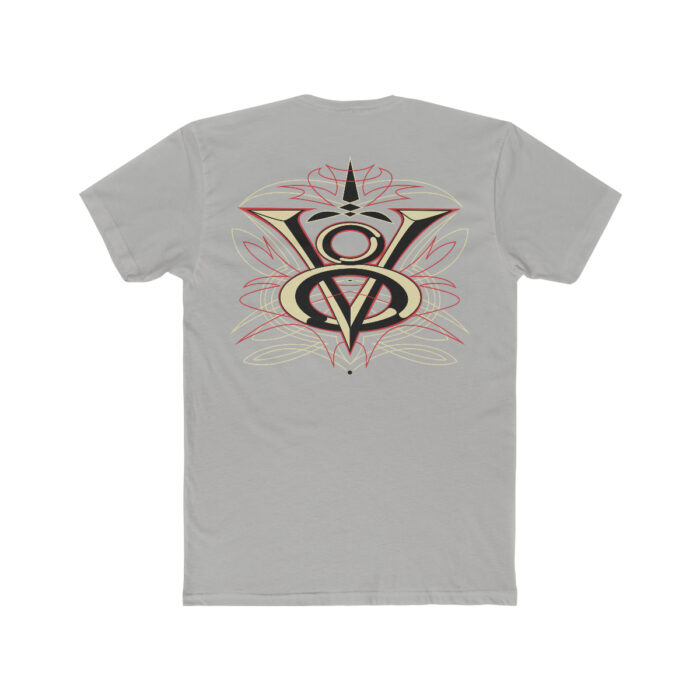 V8 with pinstriping ,  Cotton Crew Tee - Image 6