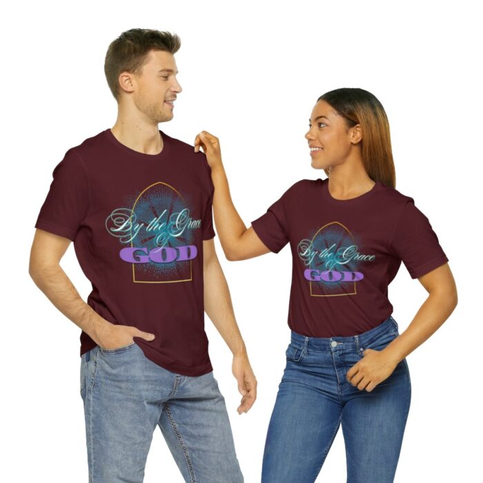 God's Grace T- Shirts for men woman , Unisex Jersey Short Sleeve Tee - Image 82