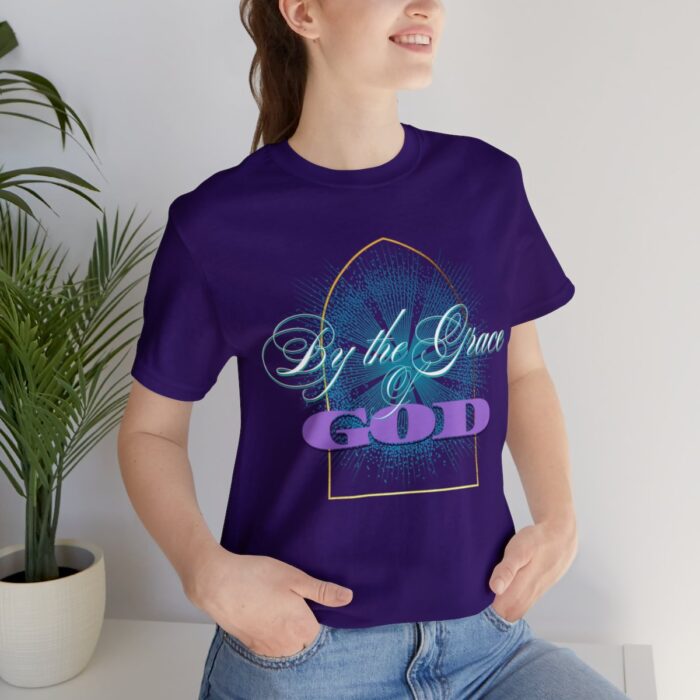 God's Grace T- Shirts for men woman , Unisex Jersey Short Sleeve Tee - Image 69