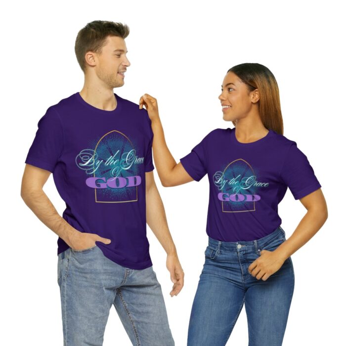 God's Grace T- Shirts for men woman , Unisex Jersey Short Sleeve Tee - Image 70