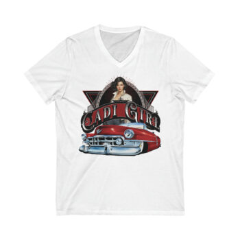 Cadi girl Unisex Jersey Short Sleeve V-Neck Tee