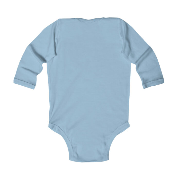 65 Cadi with pinstriping Infant Long Sleeve Bodysuit (Jimmy Smith Art - Tonys pinstriping) - Image 2