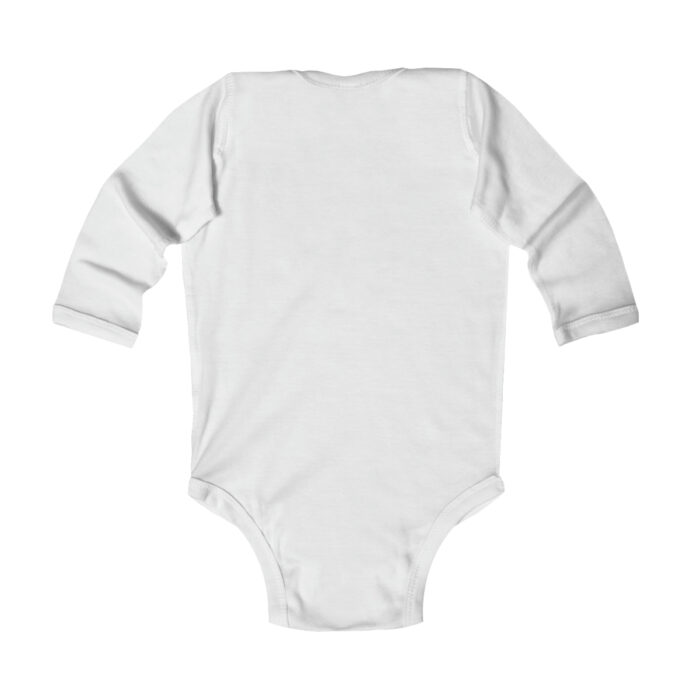 65 Cadi with pinstriping Infant Long Sleeve Bodysuit (Jimmy Smith Art - Tonys pinstriping) - Image 4