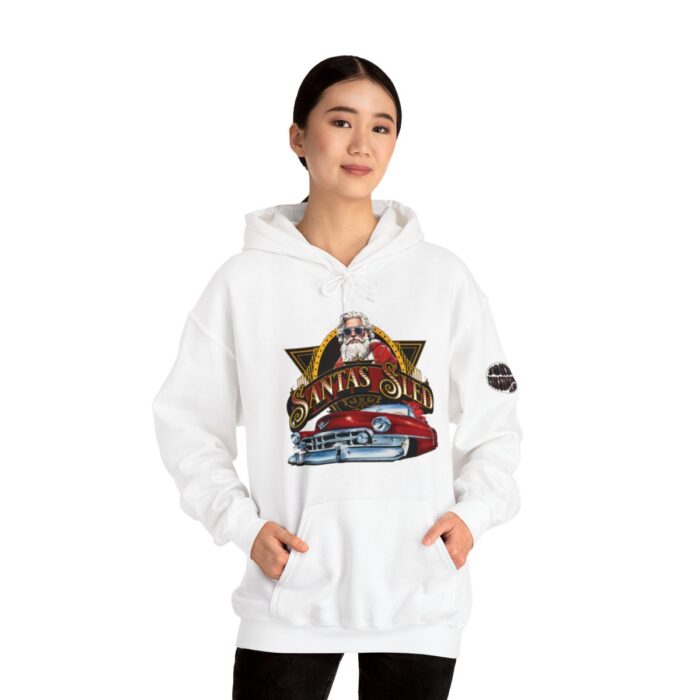 Santas Sled Unisex Heavy Blend™ Hooded Sweatshirt - Image 19
