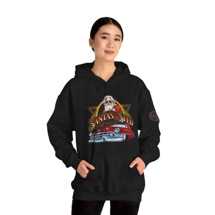 Santas Sled Unisex Heavy Blend™ Hooded Sweatshirt - Image 45