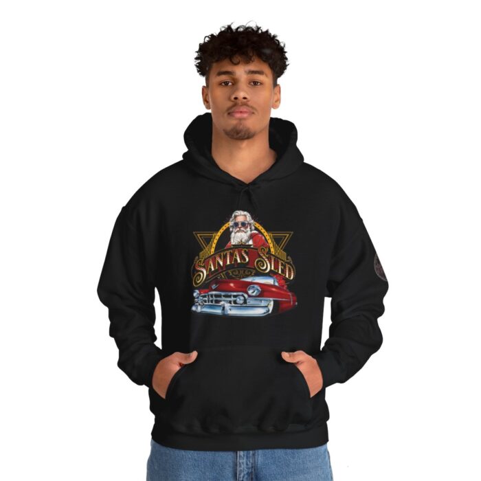 Santas Sled Unisex Heavy Blend™ Hooded Sweatshirt - Image 46