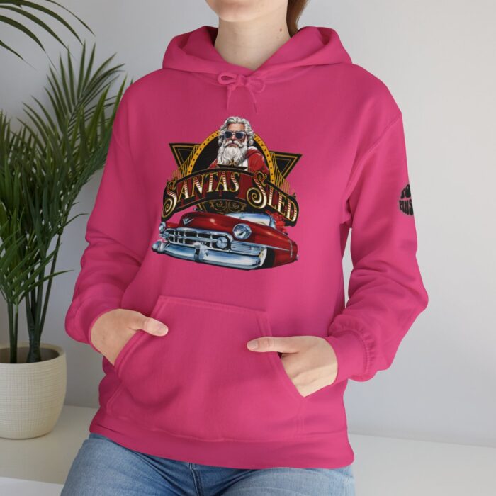 Santas Sled Unisex Heavy Blend™ Hooded Sweatshirt - Image 156