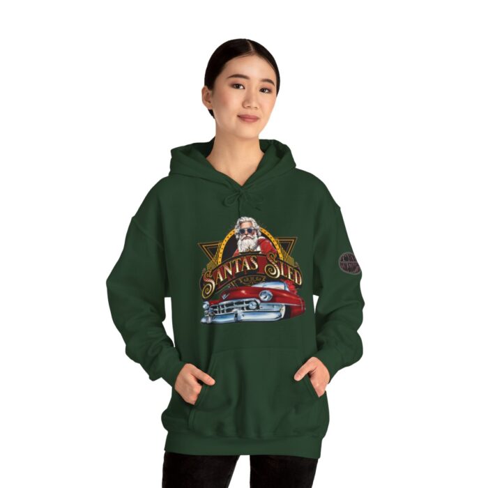 Santas Sled Unisex Heavy Blend™ Hooded Sweatshirt - Image 110