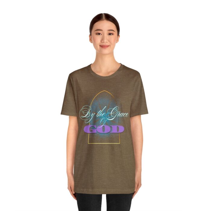 God's Grace T- Shirts for men woman , Unisex Jersey Short Sleeve Tee - Image 3