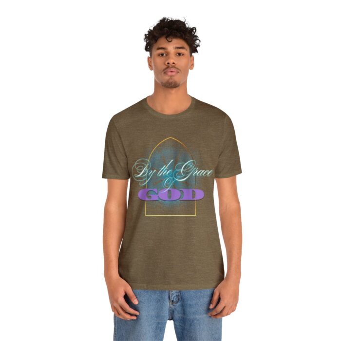 God's Grace T- Shirts for men woman , Unisex Jersey Short Sleeve Tee - Image 4