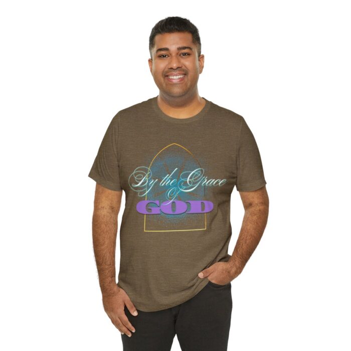 God's Grace T- Shirts for men woman , Unisex Jersey Short Sleeve Tee - Image 8