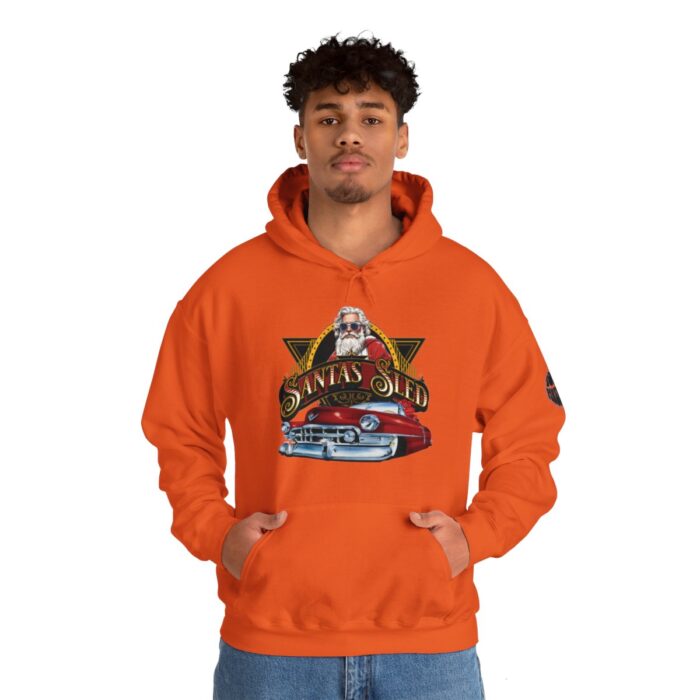 Santas Sled Unisex Heavy Blend™ Hooded Sweatshirt - Image 72
