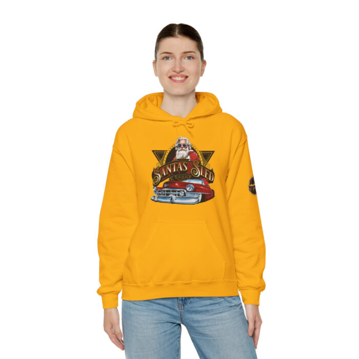 Santas Sled Unisex Heavy Blend™ Hooded Sweatshirt - Image 8