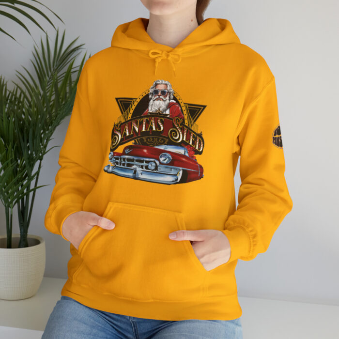 Santas Sled Unisex Heavy Blend™ Hooded Sweatshirt - Image 13
