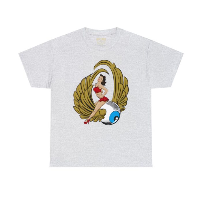 Pinup Eyeball Logo Unisex Heavy Cotton Tee - Image 25